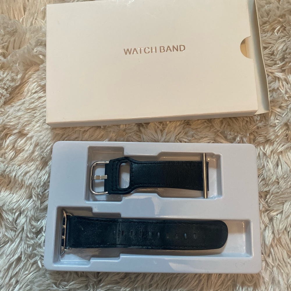 Elegant Black Watch Band